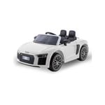 R8 Spyder Audi Licensed Kids Electric Ride On Car Remote Control by Kahuna - White