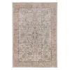 Loopsie-290cm X 200cm-hani Grey And Beige Medallion Washable Rug