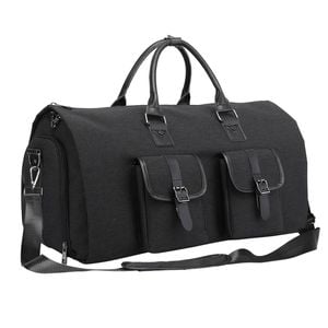 Slimbridge 56L 2-in-1 Carry-On Garment Duffle Bag Black