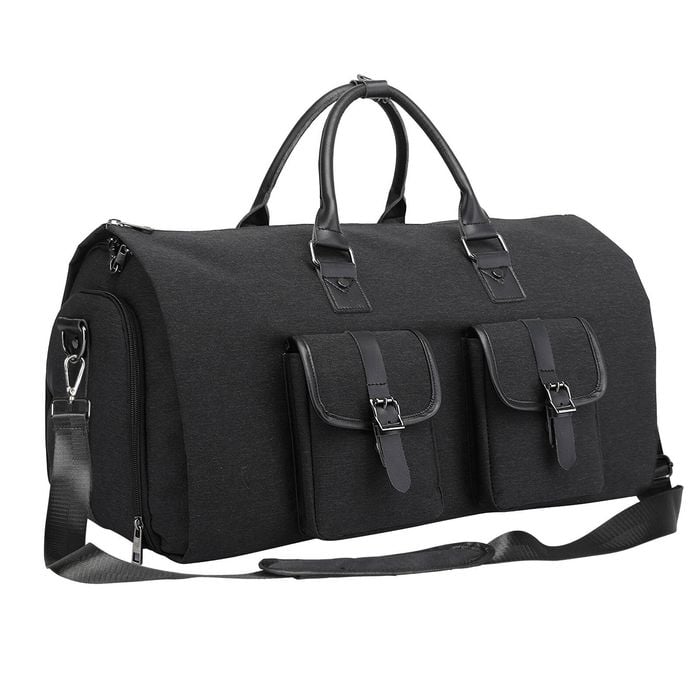 Slimbridge 56L 2-in-1 Carry-On Garment Duffle Bag Black