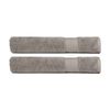2PK Christy Sovereign Combed Cotton Bath Towel 650GSM Plush Soft Silver King