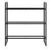 Centra Adjustable 3-tier Dumbbell Rack - Black