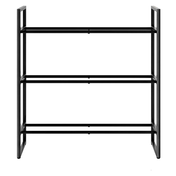 Centra Adjustable 3-tier Dumbbell Rack - Black