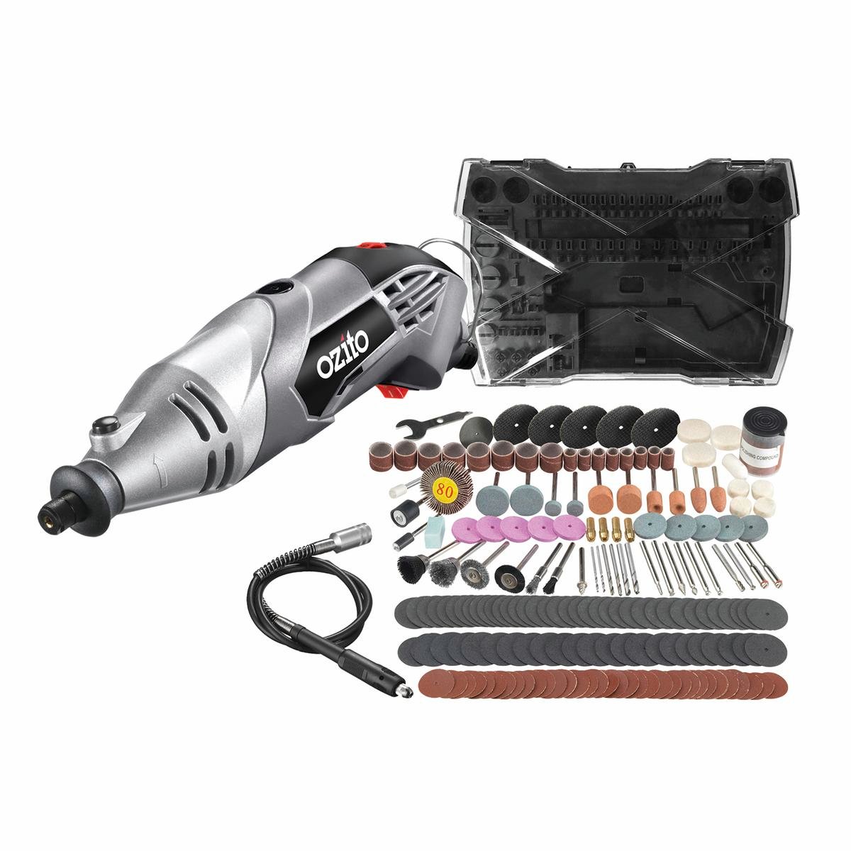 Ozito 170W Rotary Tool Kit RTR-4100 - Bunnings Australia