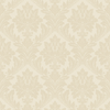 Grandeco 53cm x 10.05m Beige Damask Wallpaper