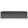 1.8m High Gloss Black Suprilla TV Unit