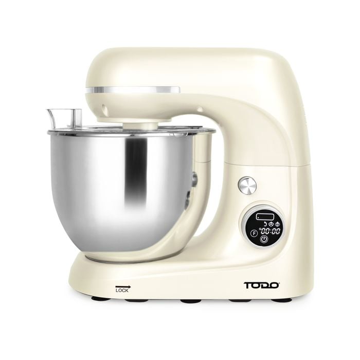 TODO 1100W Electric Stand Mixer w/ 5.3L Stainless Steel Bowl Heated Fermentation
