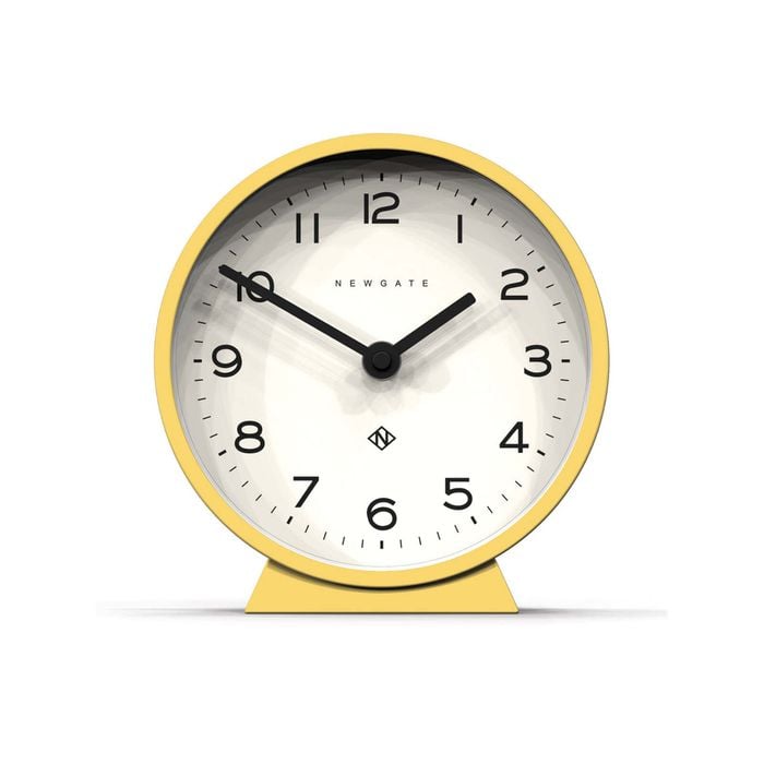 Newgate M Mantel Clock Cheeky Yellow