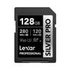 Lexar Professional Silver Pro Series SDXC UHS-II SD Card - 128GB