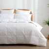 Dreamaker Reloft 100% Goose Down Fibre Summer Quilt (Breathable & Lightweight) Super King Bed