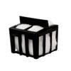 Pet Zone Aquarium Replacement Filter Cartridges - 4 pack