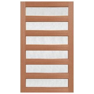 Hume 2340 x 1200 x 40mm Entrance Door Savoy G3 Glass XS26