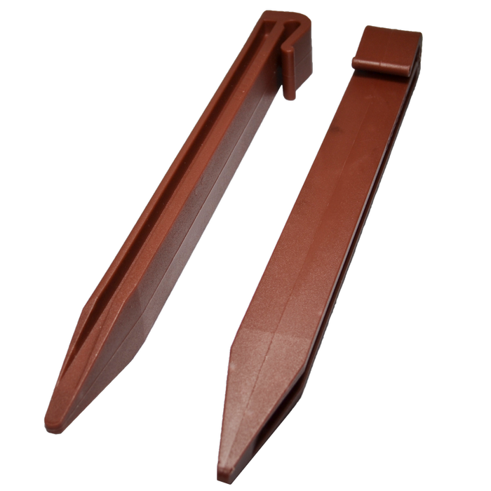 Icon Plastics 280 x 25mm Jarrah Garden Edge Multi Peg