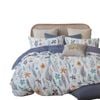 Bloomington 300TC Adriana Reversible Cotton Quilt Cover Set Queen