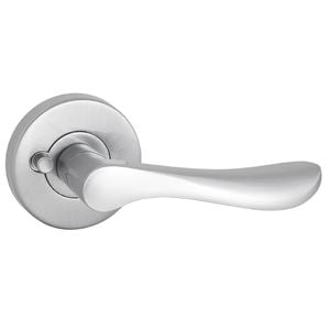 Gainsborough Satin Chrome G4 Series Florence Privacy Leverset