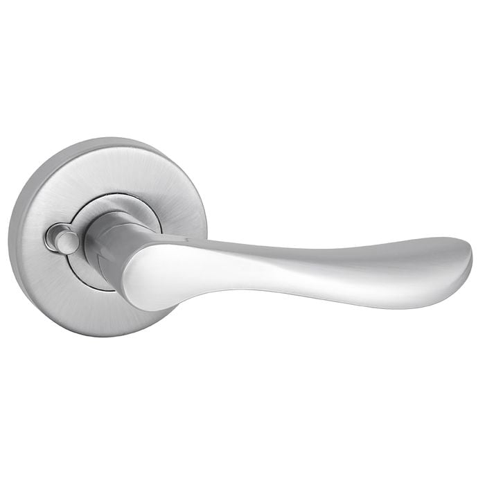 Gainsborough Satin Chrome G4 Series Florence Privacy Leverset