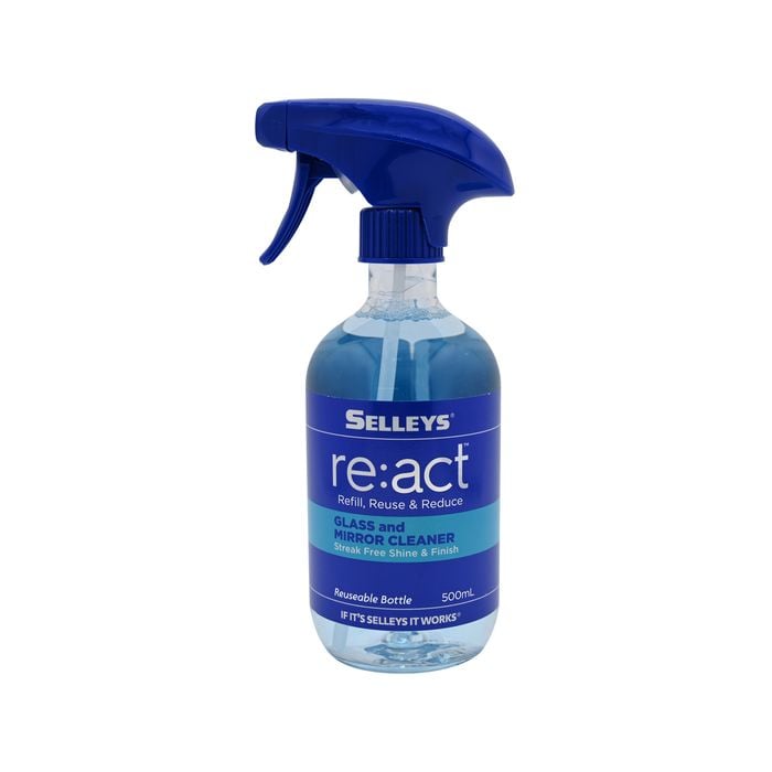 Selleys 500ml re:act Glass And Mirror Spray Cleaner