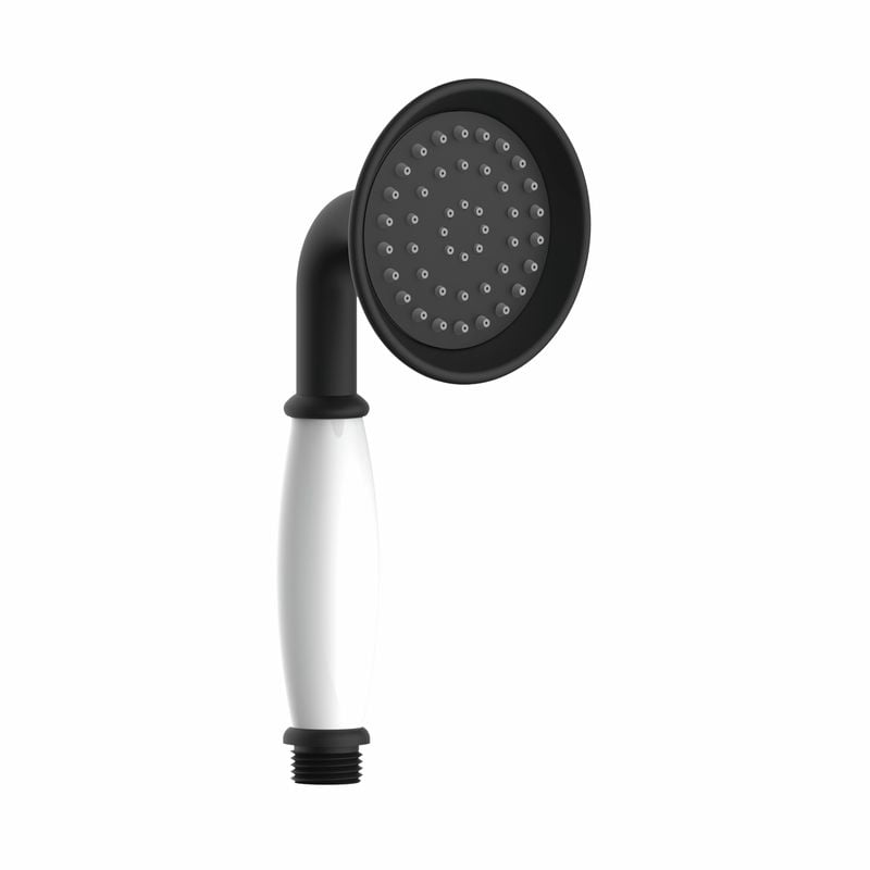 Maestro WELS 3 Star 9L/min Black And White Single Function Hand Shower