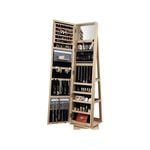 Rotating Mirror Jewellery Cabinet
