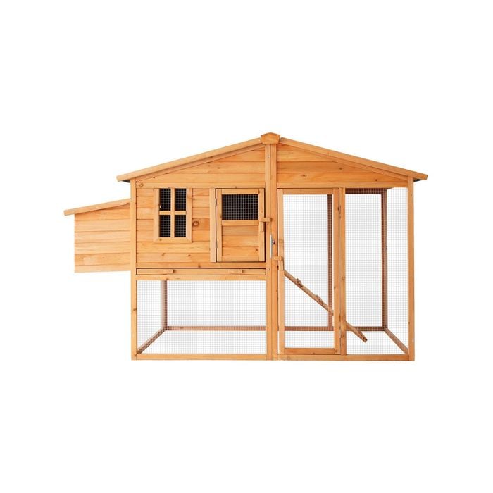 Furtastic Large Chicken Coop Rabbit Hutch With Ramp Bunnings Australia