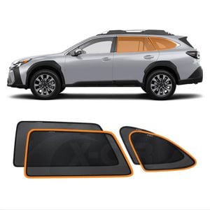 Port Rear Window Sun Shade for Subaru Outback 2020-2025 Car Sun Blind Mesh
