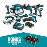 Makita 18V Brushless 8 Piece Combo Kit DLX8044TX1