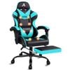 ALFORDSON Massage Gaming Office Chair Cyan