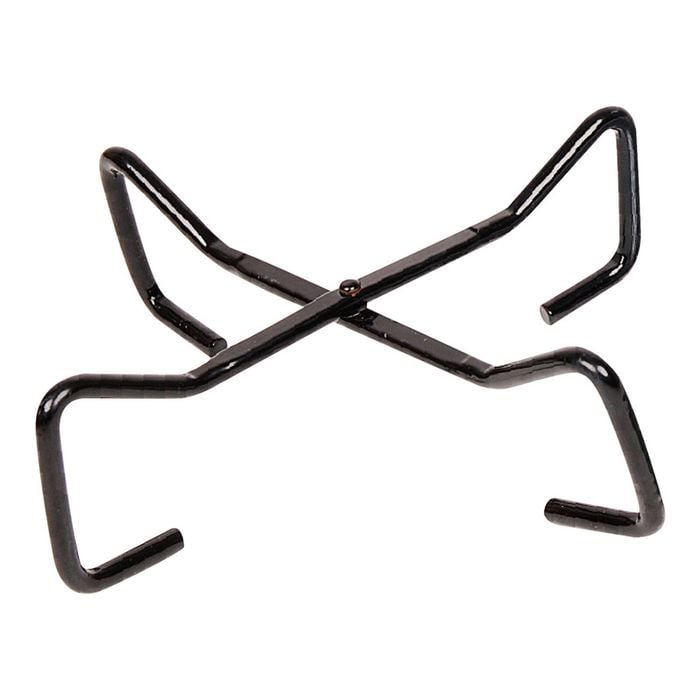Wildtrak Foldable 20cm Metal Outdoor Cooking Base - Black