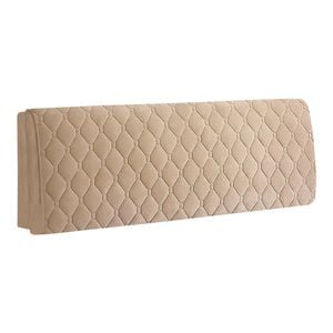 Anycozy Headboard Cover Khaki Diamond Pattern Super Soft Smooth Quilted Velvet Bed Back Dust Protector Cover 170x70cm
