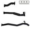 Ignite Exhausts Dpf Back For Toyota Landcruiser 76 Series V8 Wagon 3" With Hotdog 409 Stainless Steel