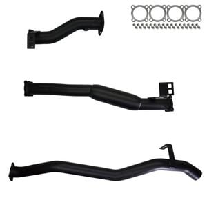Ignite Exhausts Dpf Back For Toyota Landcruiser 76 Series V8 Wagon 3" With Hotdog 409 Stainless Steel