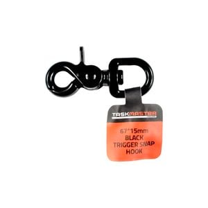 Taskmaster 67 x 15mm Black Trigger Swivel Snap Hook
