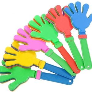 10x Hand Clappers Plastic Kids Toy Party Flapper Novelty Cheering Toys Bulk