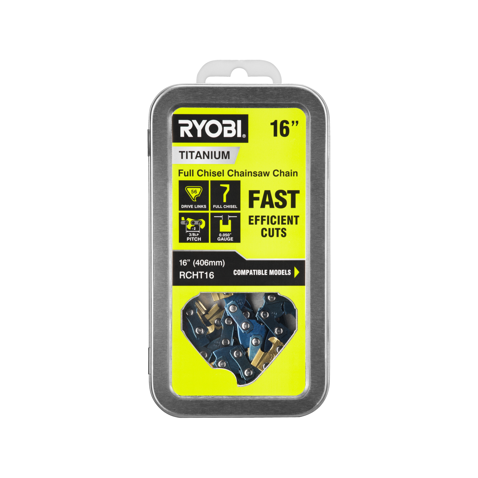 Ryobi 16” Titanium Chainsaw Chain