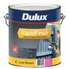 Dulux 4L Exterior Paint Rapid Finish Low Sheen Extra Bright