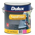 Dulux 4L Exterior Paint Rapid Finish Low Sheen Extra Bright