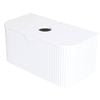 CIBO 900 White Ripple Luxe Vanity With Solid Surface Top