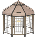 The Pet Gazebo Enclosure 0.9m Portable Pet Gazebo With Canopy