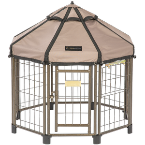 The Pet Gazebo Enclosure 0.9m Portable Pet Gazebo With Canopy