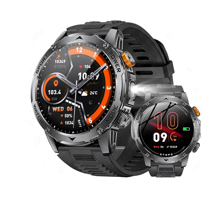 HD Sports Mode Smart Watch Black