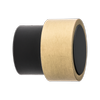 Lane 25mm Black/Brass Cabinet Knob