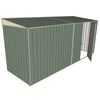 Build-a-Shed 1.5 x 4.5 x 2m Single Hinged Side Door Skillion Shed - Green