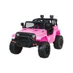 Rigo Kids Ride On Car Electric 12V Jeep Pink