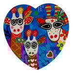 Maxwell & Williams Love Hearts Ceramic Heart Coaster - Mr Gee Fam