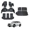 AUSGO Floor Mats & Boot Liner Set for Toyota Kluger 2021-Onwards Car Floor Liners Cargo Mat