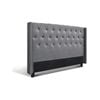 Artiss Bed Head Headboard King Size Fabric Bedhead Grey Luca