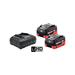 Metabo 18V 8.0Ah LiHD Battery Twin Pack + Charger  AU32100800