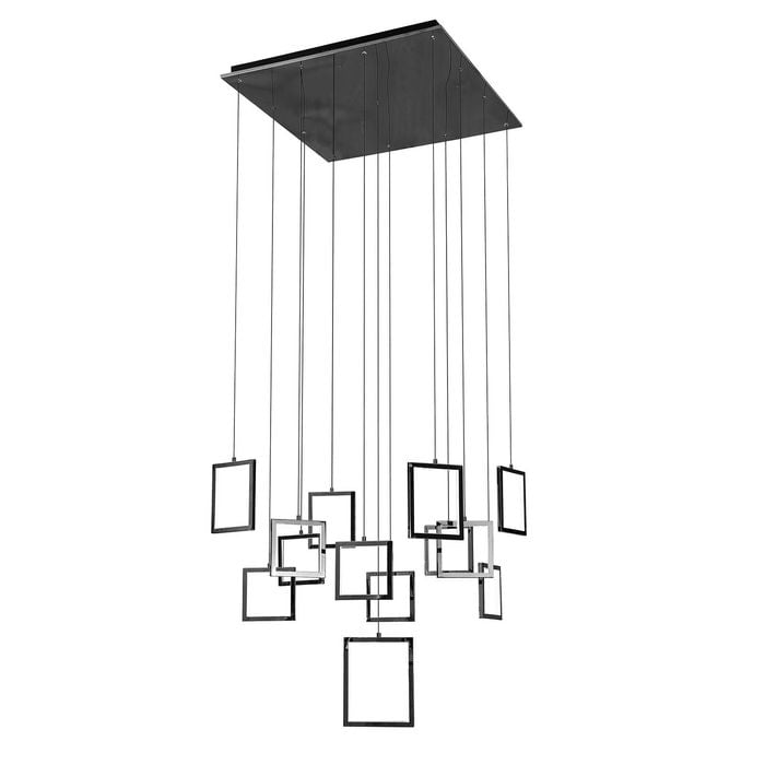 Dahli 13 Light Pendant - Black-5K