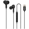 Moki Wired USB-C Connect Inner Ear Earphones W/ Mic & Control Black