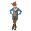 Mr Fox Deluxe Halloween Costume Child Book Week Outfit with Jacket Vest Mask, Small